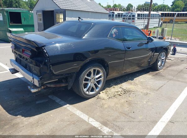 2C3CDZKG4NH243009 2022 DODGE CHALLENGER Black უკანა მარჯვენა