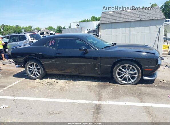 2C3CDZKG4NH243009 2022 DODGE CHALLENGER Black სალონის 360-გრადუსიანი ხედი