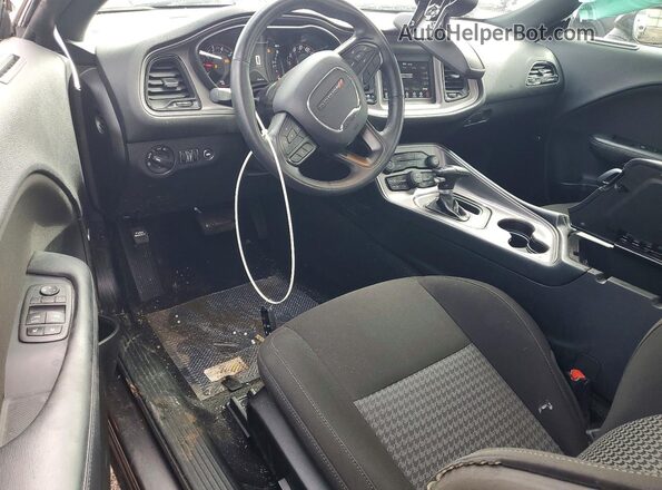 2C3CDZKG4PH554300 2023 DODGE CHALLENGER Gray Widok deski rozdzielczej