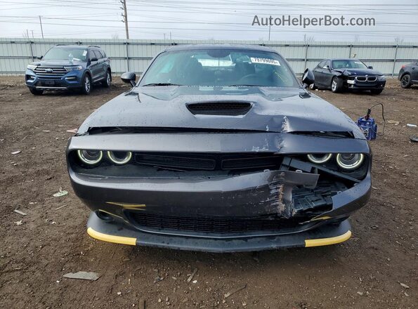 2C3CDZKG4PH554300 2023 DODGE CHALLENGER Gray Widok z przodu