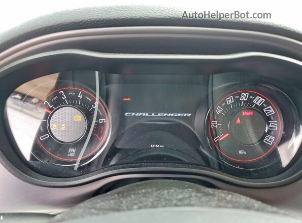 2C3CDZKG4PH554300 2023 DODGE CHALLENGER Gray Widok zestawu wskaźników