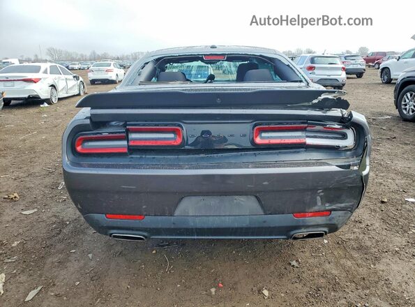 2C3CDZKG4PH554300 2023 DODGE CHALLENGER Gray Widok z tyłu