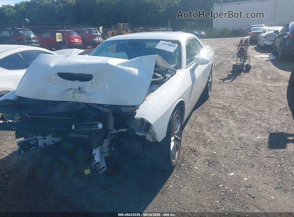 2C3CDZKG5NH188604 2022 DODGE CHALLENGER White Vista tres cuartos delantera izquierda