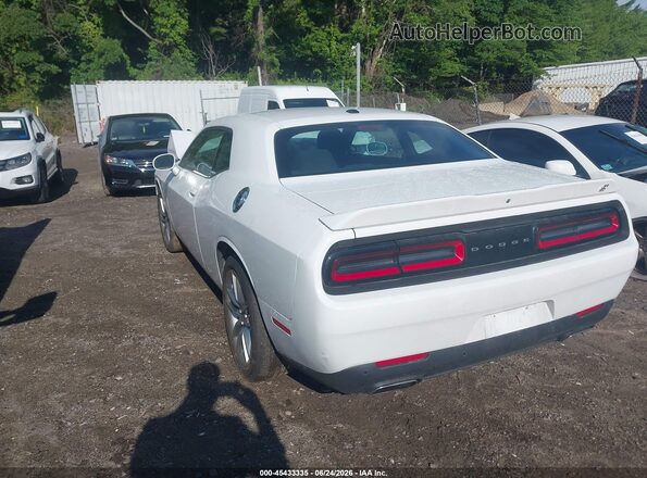 2C3CDZKG5NH188604 2022 DODGE CHALLENGER White Trasero izquierdo
