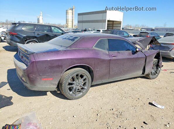 2C3CDZKG5NH245982 2022 DODGE CHALLENGER Purple Tył prawy