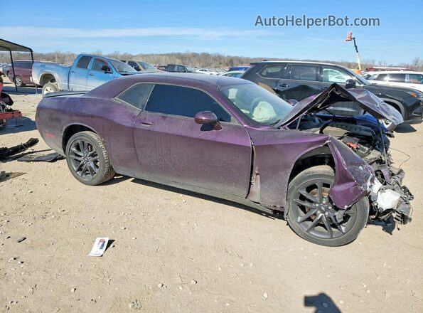 2C3CDZKG5NH245982 2022 DODGE CHALLENGER Purple Przód prawy