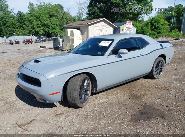 2C3CDZKG6MH635794 2021 DODGE CHALLENGER Gray წინა მარცხენა ხედი სამი მეოთხედიდან