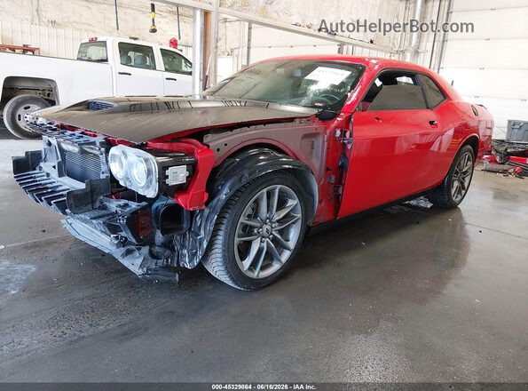2C3CDZKG7MH620754 2021 DODGE CHALLENGER Red Vista tres cuartos delantera izquierda