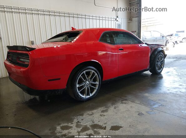 2C3CDZKG7MH620754 2021 DODGE CHALLENGER Red Trasero derecho