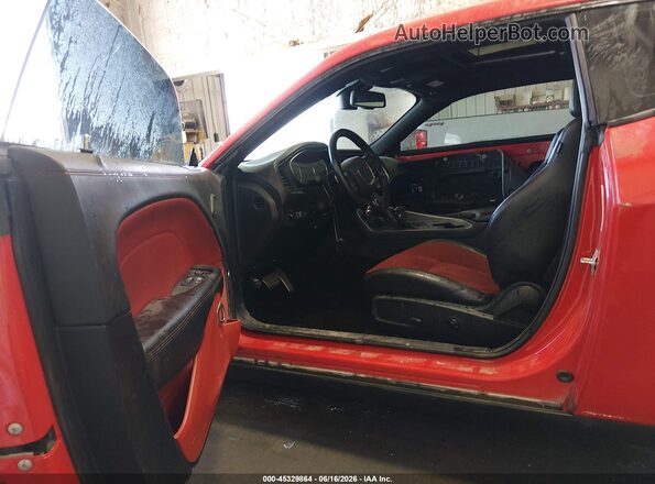 2C3CDZKG7MH620754 2021 DODGE CHALLENGER Red Vista interior delantera