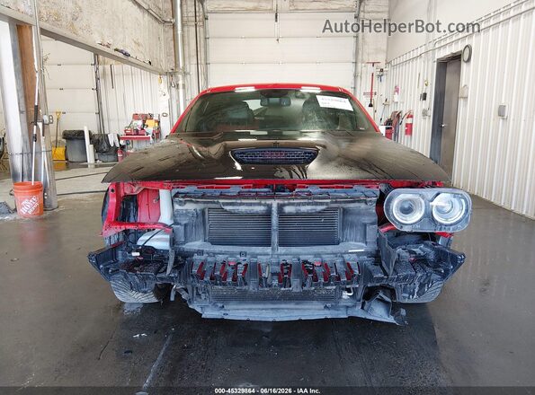 2C3CDZKG7MH620754 2021 DODGE CHALLENGER Red Vista interior trasera