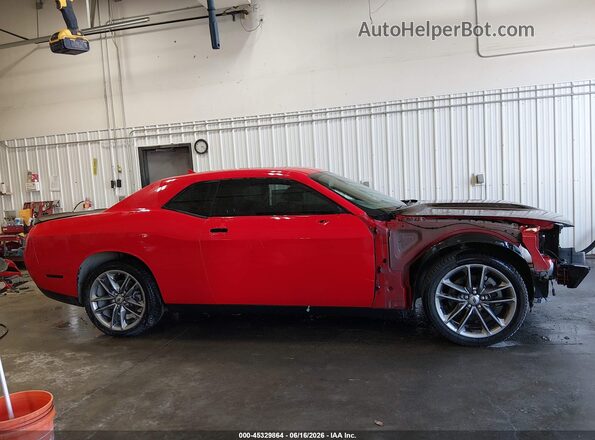 2C3CDZKG7MH620754 2021 DODGE CHALLENGER Red Vista interior de 360 grados