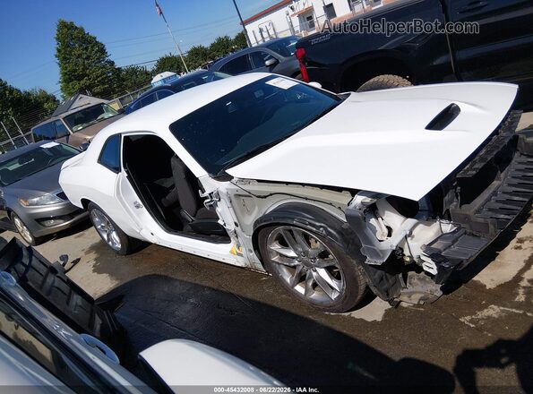 2C3CDZKG9NH192350 2022 DODGE CHALLENGER White 360 interior view