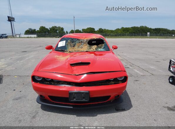 2C3CDZKGXMH560940 2021 DODGE CHALLENGER Orange Vista del cuadro de instrumentos