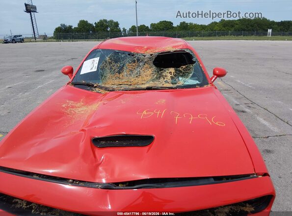 2C3CDZKGXMH560940 2021 DODGE CHALLENGER Orange Vista frontal