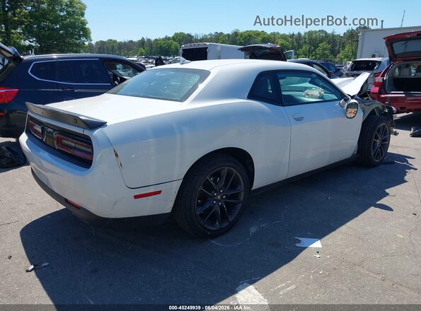 2C3CDZKGXNH165495 2022 DODGE CHALLENGER White Tył prawy