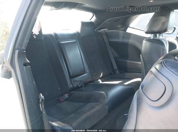 2C3CDZKGXNH165495 2022 DODGE CHALLENGER White Widok naklejki z numerem VIN