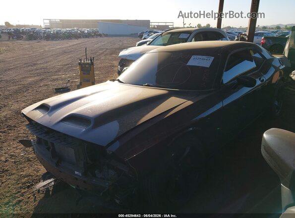 2C3CDZL94NH105213 2022 DODGE CHALLENGER Фиолетовый Передняя левая четверть