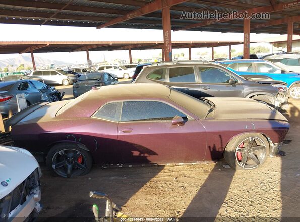 2C3CDZL94NH105213 2022 DODGE CHALLENGER Фиолетовый Панорамный вид салона 360°