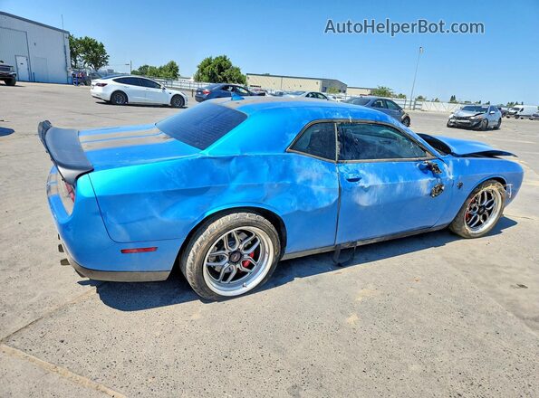 2C3CDZL97KH638295 2019 DODGE CHALLENGER Blue უკანა მარჯვენა
