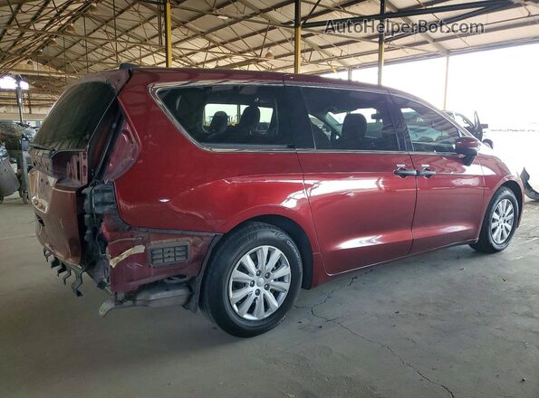 2C4RC1AG4JR101663 2018 CHRYSLER PACIFICA Burgundy Tył prawy