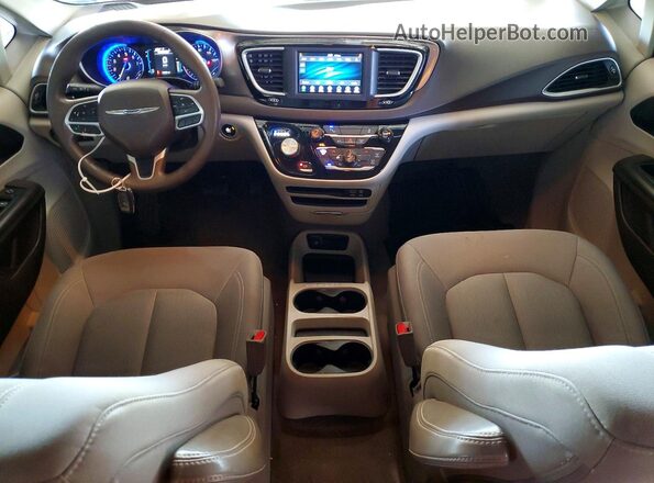 2C4RC1AG4JR101663 2018 CHRYSLER PACIFICA Burgundy Widok deski rozdzielczej