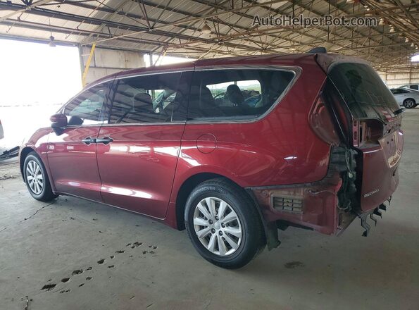 2C4RC1AG4JR101663 2018 CHRYSLER PACIFICA Burgundy Tył lewy