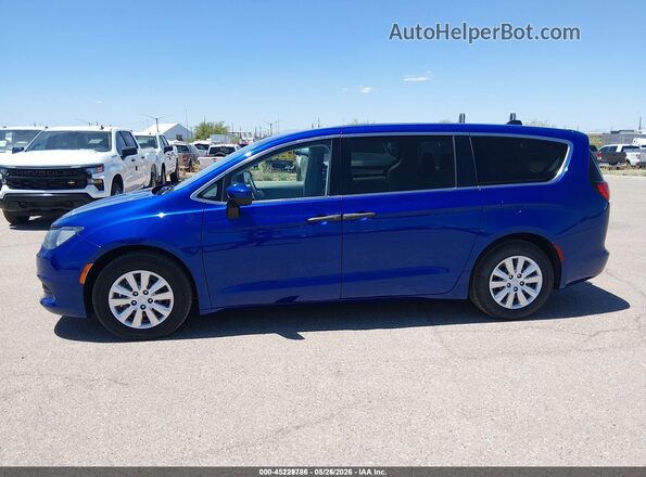 2C4RC1AG6MR558396 2021 CHRYSLER VOYAGER Blue 