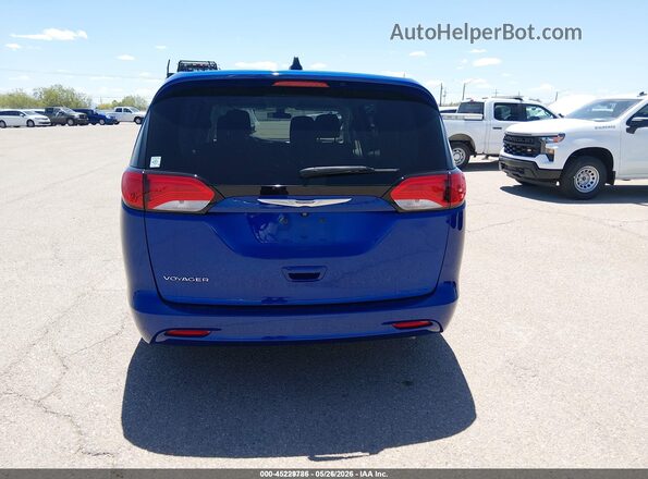 2C4RC1AG6MR558396 2021 CHRYSLER VOYAGER Blue 
