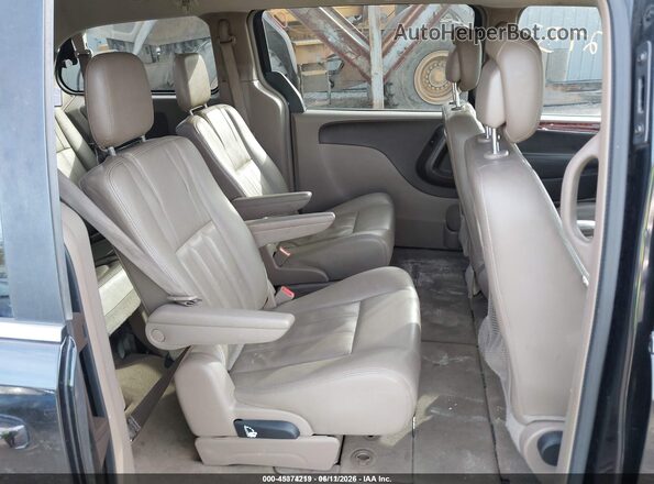 2C4RC1BG0GR237974 2016 CHRYSLER TOWN & COUNTRY Black VIN կոդի պիտակի տեսք