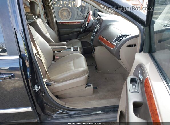 2C4RC1BG0GR237974 2016 CHRYSLER TOWN & COUNTRY Black Սալոնի դիմացի տեսք