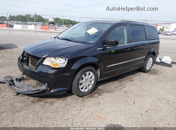 2C4RC1BG0GR292991 2016 CHRYSLER TOWN & COUNTRY Black Przód lewy