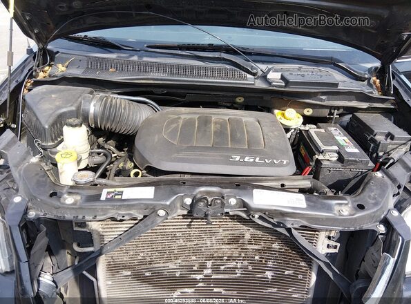 2C4RC1BG0GR292991 2016 CHRYSLER TOWN & COUNTRY Black Widok z tyłu