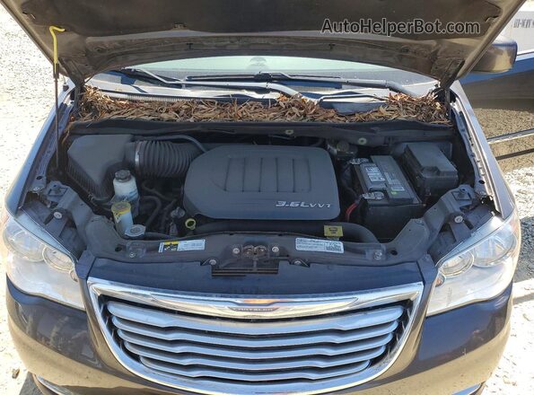 2C4RC1BG0GR296474 2016 CHRYSLER TOWN Charcoal 