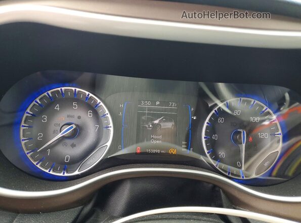 2C4RC1BG0HR803858 2017 CHRYSLER PACIFICA Gray Vista del cuadro de instrumentos