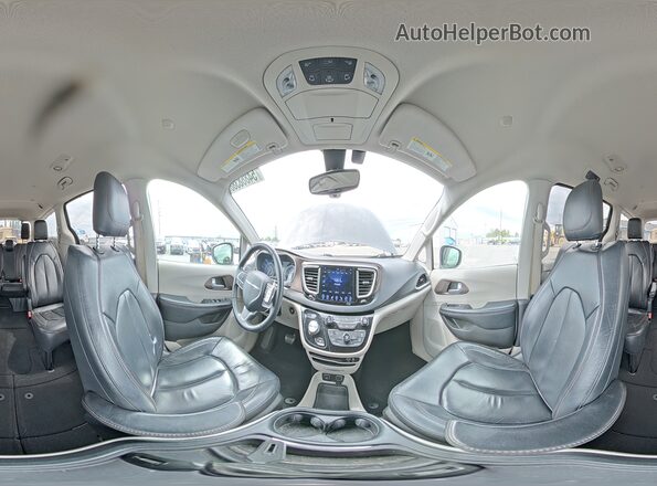 2C4RC1BG0HR803858 2017 CHRYSLER PACIFICA Gray Vista interior de 360 grados