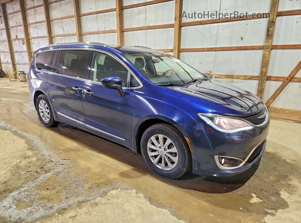 2C4RC1BG0JR127630 2018 CHRYSLER PACIFICA Blue 