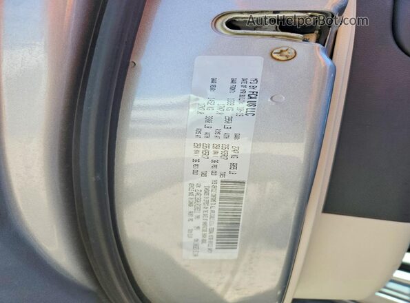 2C4RC1BG0LR120311 2020 CHRYSLER PACIFICA Silver VIN կոդի պիտակի տեսք