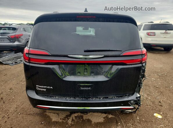 2C4RC1BG0MR579677 2021 CHRYSLER PACIFICA Black Widok z tyłu