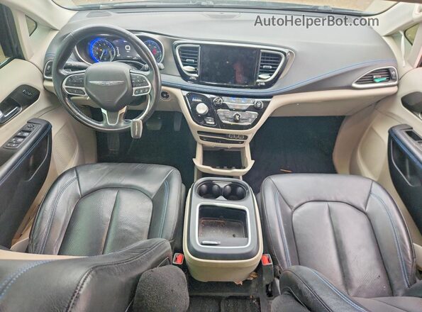 2C4RC1BG0MR579677 2021 CHRYSLER PACIFICA Black Widok deski rozdzielczej