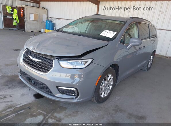 2C4RC1BG0NR195304 2022 CHRYSLER PACIFICA Gray Przód lewy
