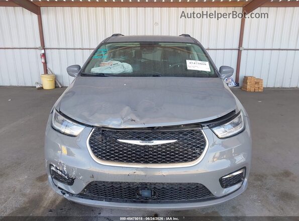 2C4RC1BG0NR195304 2022 CHRYSLER PACIFICA Gray Widok z przodu