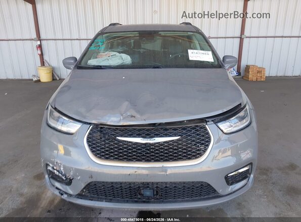 2C4RC1BG0NR195304 2022 CHRYSLER PACIFICA Gray Widok zestawu wskaźników