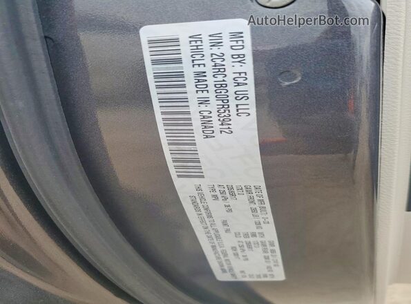 2C4RC1BG0PR539412 2023 CHRYSLER PACIFICA Gray 