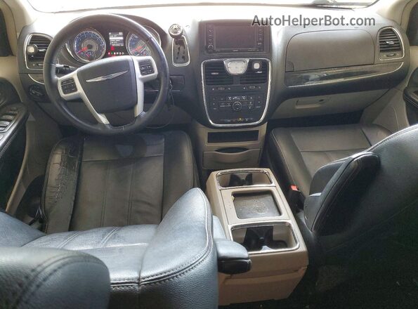 2C4RC1BG1GR298525 2016 CHRYSLER TOWN White Вид панелі приладів
