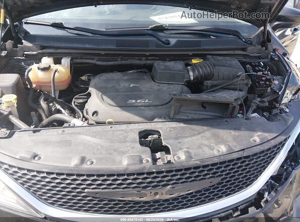 2C4RC1BG1HR503634 2017 CHRYSLER PACIFICA Black Հետևի տեսք