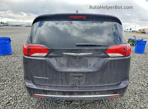 2C4RC1BG1HR553093 2017 CHRYSLER PACIFICA Black უკანა ხედი