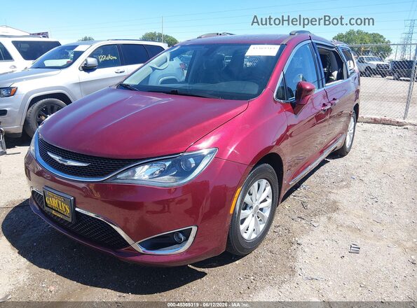 2C4RC1BG1HR576471 2017 CHRYSLER PACIFICA Red Передня ліва чверть