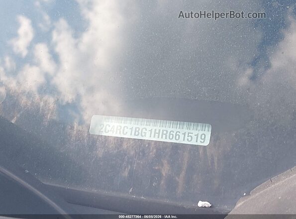 2C4RC1BG1HR661519 2017 CHRYSLER PACIFICA Gray Widok komory silnika