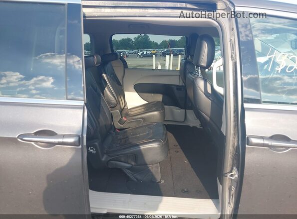 2C4RC1BG1HR661519 2017 CHRYSLER PACIFICA Gray Widok naklejki z numerem VIN
